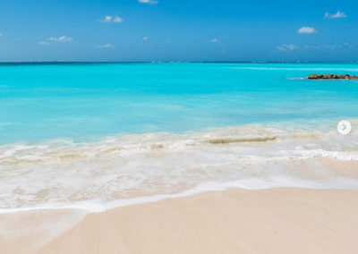 visiting beaches with Turks and Caicos Charter Boats