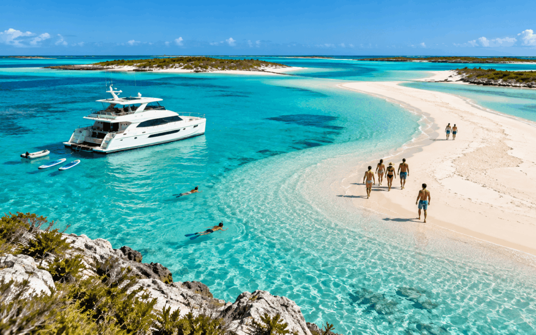 Beaches and Sanbards in Turks and Caicos